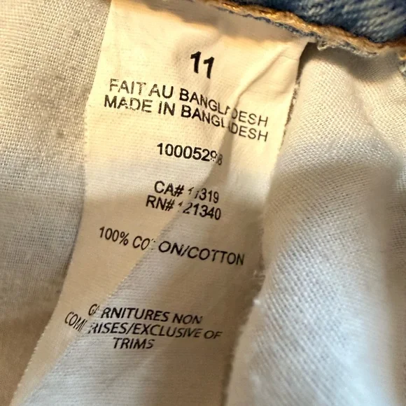 Garage Light Blue Distressed Boyfriend Jeans - Picture 5 of 5